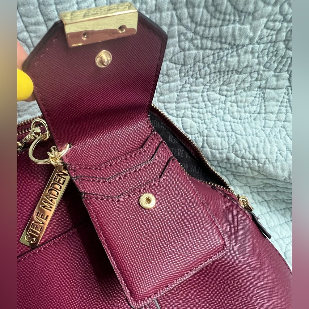 Steve Madden Fuchsia Satchel Bag - Picture 8 of 8